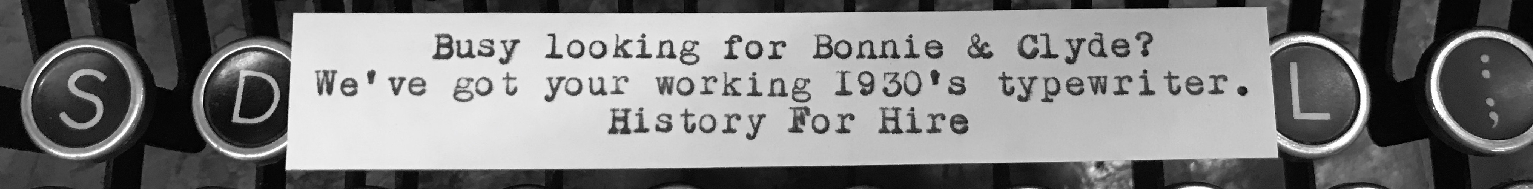 HIstory For Hire
