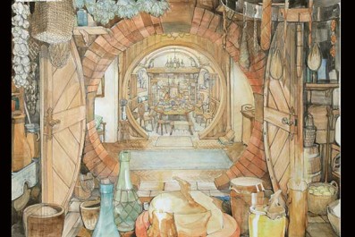 Set Decor Film Decor Features The Hobbit The Battle Of The 5 Armies,Purple Hair Black Anime Girl Characters