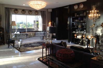 Set Decor Tv Decor Features Behind The Candelabra