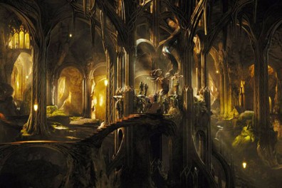 spion Vriendelijkheid Chaise longue Set Decor / Film Decor Features: THE HOBBIT: THE BATTLE OF THE 5 ARMIES